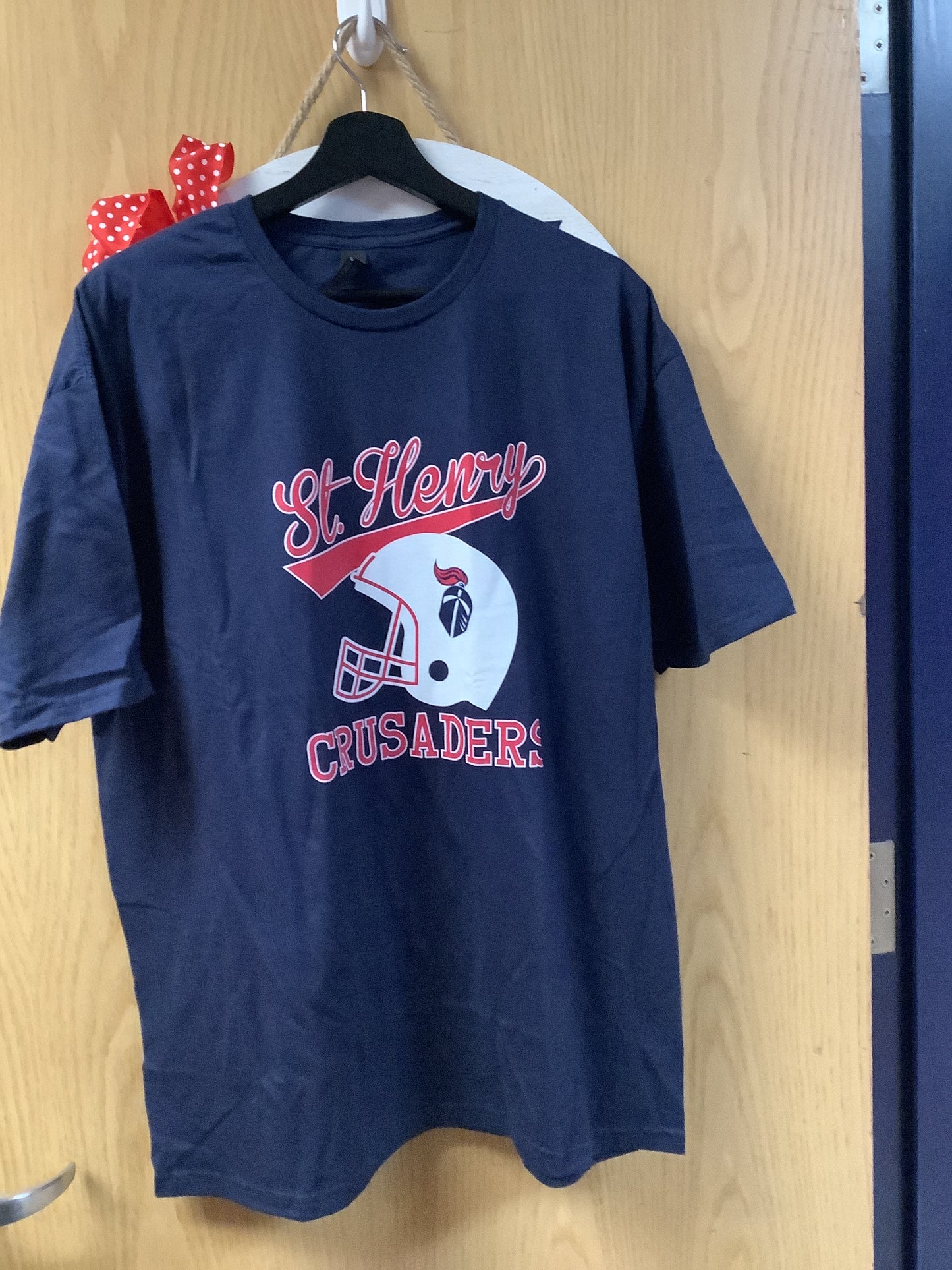 Cru helmet t shirt