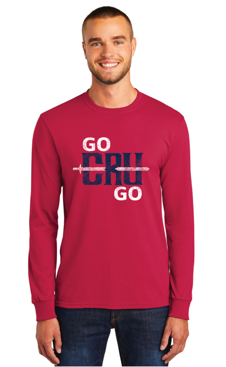 Long sleeve shirt -Go Cru Go
