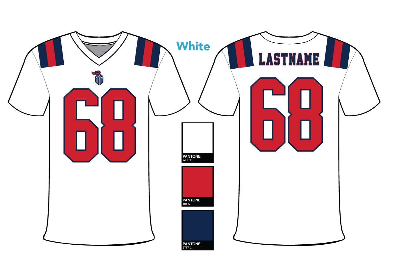 Custom football jersey
