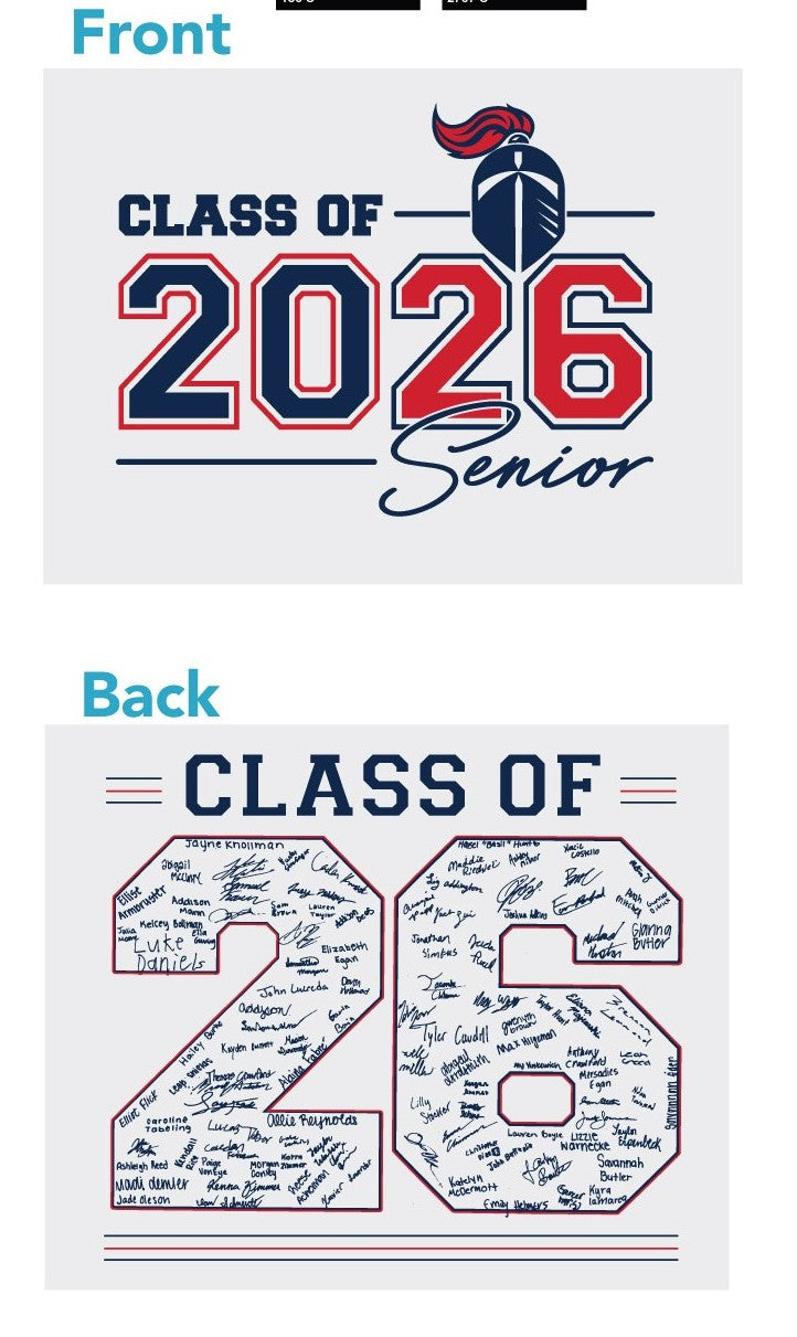 2027 signed shirt
