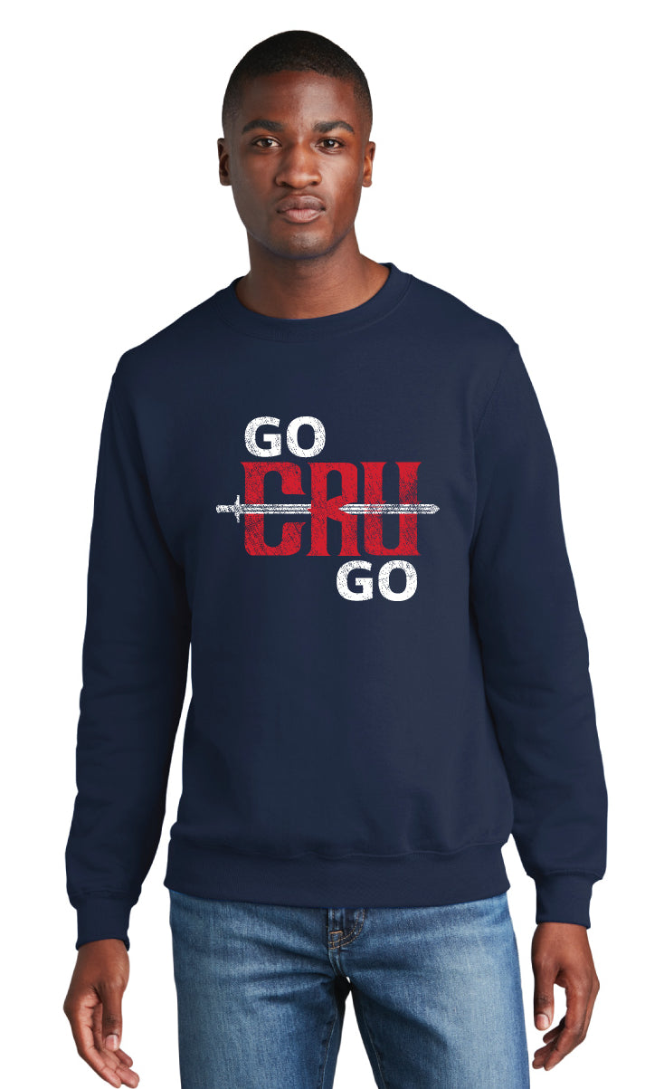 Crewneck sweatshirt - Go Cru Go