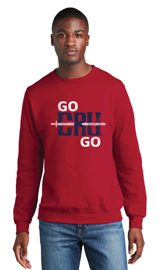 Crewneck sweatshirt - Go Cru Go