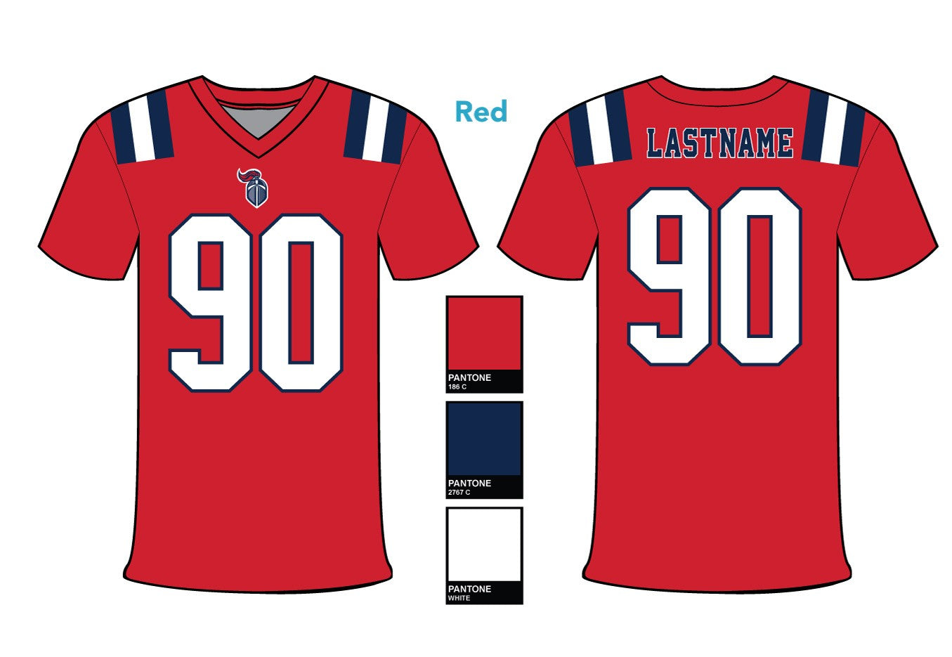 Custom football jersey