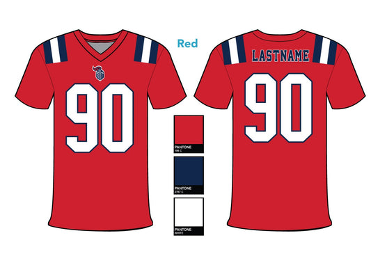 Custom football jersey
